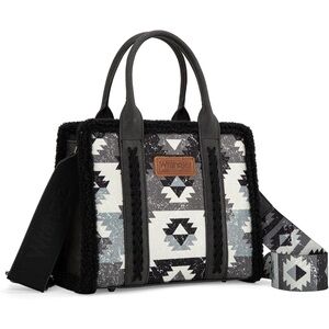 Wrangler Sherpa Tote Bag
